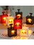 Minyatür LED Şömine, Dekoratif Işıklı Küçük Şömine, Mini LED Şömine Işığı, Sıcak Ambiyanslı Dekor, Maket ve Bebek Evine Özel, Gerçekçi Alev Efektli Minyatür LED Şömine, 7