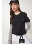 Ayıcık Işlemeli Pamuklu Örme T-Shirt 1