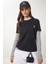 Ayıcık Işlemeli Pamuklu Örme T-Shirt 2