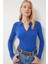 Polo Yaka Fitilli 2'li Paket Örme Bluz 5