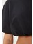 Lastikli Crop Örme T-Shirt 4