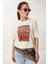 Baskılı Pamuklu Örme T-Shirt 2