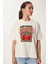 Baskılı Pamuklu Örme T-Shirt 3