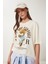 Ayıcık Baskılı Pamuklu Örme T-Shirt 3
