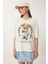 Ayıcık Baskılı Pamuklu Örme T-Shirt 4