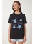 Yıldız Armalı Nakışlı Örme T-Shirt 3
