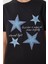 Yıldız Armalı Nakışlı Örme T-Shirt 4