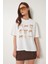 Baskılı Pamuklu Örme T-Shirt 2