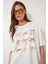 Baskılı Pamuklu Örme T-Shirt 3