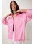 Oversize Saten Dokuma Gömlek 4
