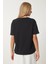 Işıltılı Kalp Aksesuarlı Pamuklu Örme T-Shirt 6