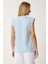 Vatkalı Pamuklu Örme T-Shirt 5