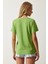 V Yaka Basic Örme T-Shirt 5
