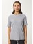 Pamuklu Basic Örme T-Shirt 4
