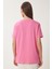 Kalp Nakışlı Pamuklu Örme T-Shirt 6