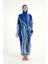 Ipeksi Kimono – Lüks Dokulu Tam Boy Tesettür Plaj Kimonosu P2503-2 5