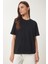 Basic Pamuklu Örme T-Shirt 2