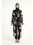 Ipeksi Kimono – Lüks Dokulu Tesettür Plaj Kimonosu P2503-3 5
