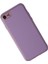 Newface iPhone 7 Kılıf Coco Deri Silikon Kapak - Lila 2