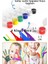 Parmak Boyası 5 ml 12 Renk Resim Fırçası ve Palet 10 Paket Mini Küçük Parmak Boya Etkinlik Boyama Boyası Su Bazlı Resim 5