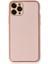 Newface iPhone 11 Pro Kılıf Coco Deri Silikon Kapak - Pembe 1