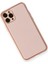 Newface iPhone 11 Pro Kılıf Coco Deri Silikon Kapak - Pembe 3