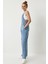 Askılı Denim Bahçıvan Tulum 4