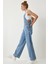 Askılı Denim Bahçıvan Tulum 5