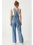 Askılı Denim Bahçıvan Tulum 8