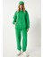 Kapüşonlu Sweatshirt Jogger Oversize Örme Eşofman Takımı 1