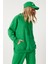 Kapüşonlu Sweatshirt Jogger Oversize Örme Eşofman Takımı 3