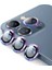 Ally Iphone 13 Pro -13 Pro Max 3D Metal Çerçeveli Kamera Lens KORUYUCU-(5775) - MCT9920-7713 1