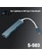 Ally S-503 5in1 Lightning To USB + Sd Kart Hub Adaptör Çevirici Dönüştürücü- - MCT3109-9006 3