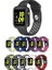 Ally Apple Watch 4 44MM N-Style Çift Renk Silikon KILIF-(5775) - MCT4267-7843 2