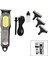 Usb Şarjlı - Lcd Göstergeli Saç Kesme Traş Makinesi Gövde Krom Kaplama Shc- - Mct7389-8055 1