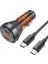 Hoco NZ12C Graceful PD60W 2 Type-C Girişli Araç Çakmaklık Hızlı Şarj Aleti + - MCT5569-2090 2