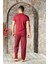 Ekose Desenli Kısa Kol Pijama Takımı 3