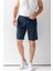 Erkek Beli Ayarlanabilir Çift Cepli Şort Lacivert - 9239 1