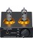 Box X2 Phono Tüp Amplifikatörü, Hifi Ön Amplifikatör, mm Pikap Için, Kazanç Ayarlı Döner Vakum Tüpü, Mm/3,5 mm Aux Girişi, Mini Phono Preamp Dc 12 V Güç Kaynağı ile 1