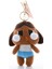 Crybaby Crying Peluş Peluş Anahtarlık Backpack Pantolon Bebek Karikatür Sevimli Key Zincir Asma Takı Peluş Oyuncaklar Si 13CM (Yurt Dışından) 1