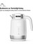 Akıllı Kettle Paslanmaz Çelik Çift Katmanlı Led Ekranlı Hızlı Kaynatma Akım Korumalı Su Isıtıcı 1.7 Lt X7102 4