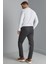 Erkek Siyah Regularfit / Rahat Kalıp Pantolon 3