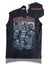 Unisex Rock Band Iron Maiden Sırt Baskılı Yıkamalı Kolsuz Vintage Tişört 1