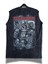 Unisex Rock Band Iron Maiden Sırt Baskılı Yıkamalı Kolsuz Vintage Tişört 3