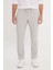 Comfort Fit Rahat Kesim Yan Cepli Desenli Beli Lastikli Pantolon 1