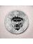 Renkli Baskı Atatürk Desenli Sayılı Hediyelik Ahşap Sessiz Duvar Saati 50CM 2