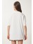 Baskılı Pamuklu Oversize Örme T-Shirt 5