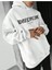 Unisex Places Baskılı Oversize Pamuklu Sweatshirt 2