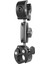 Telesın Motosiklet Bisiklet Monopod Bisiklet Gidonu Panoramik Montaj Görünmez Selfie Çubuğu Braketi Gopro Hero Için 12/11/10 (Yurt Dışından) 1