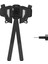 Telesın Motosiklet Kask Montaj Kayışı Katlanabilir Ön Çene Montajı Gopro 12 Hero 11 10 9 Djı Osmo Action3 INSTA360 (Yurt Dışından) 3